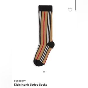 New burberry kids socks. size Large 33-35
